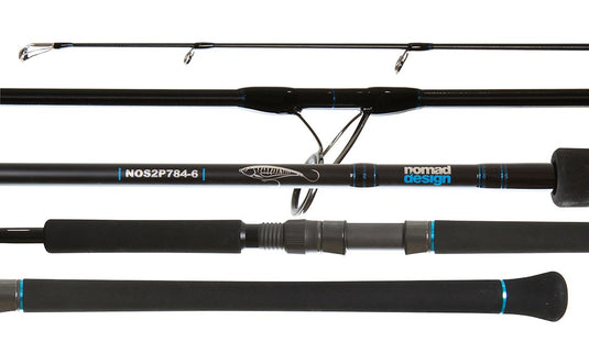 Nomad Offshore Spin Rod 7ft 8in 2pc PE 4-6 40lb-80lb