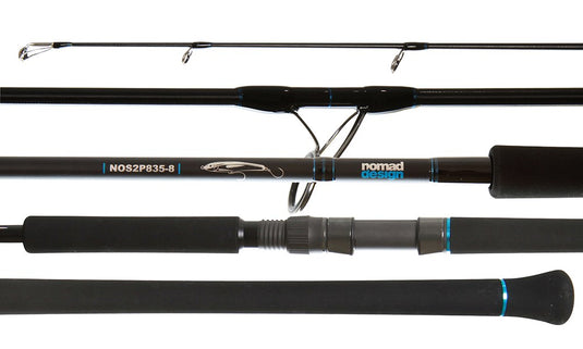 Nomad Offshore Spin Rod 8ft 3in 2pc PE 5-8 50lb-80lb
