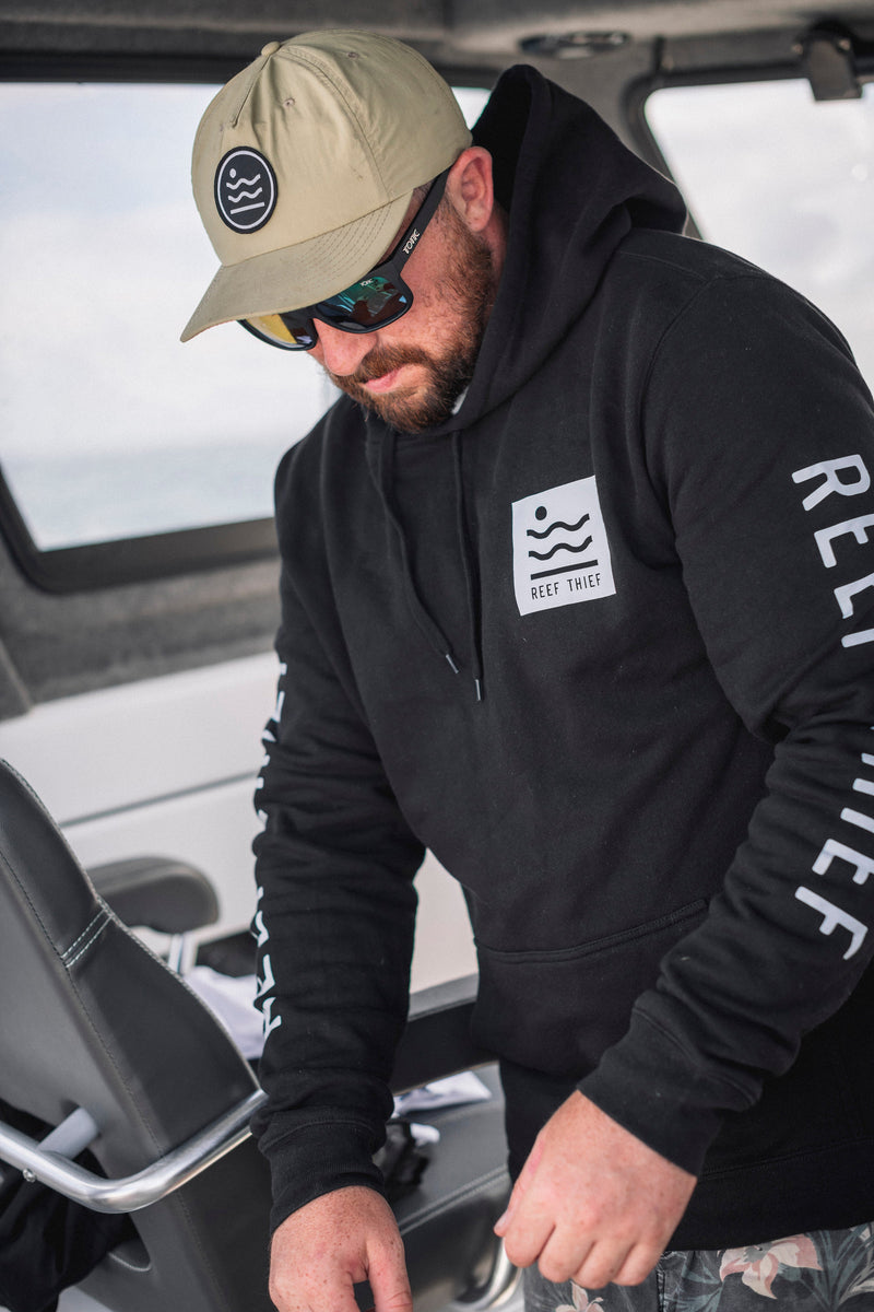 Load image into Gallery viewer, Reef Thief Logo Hood
