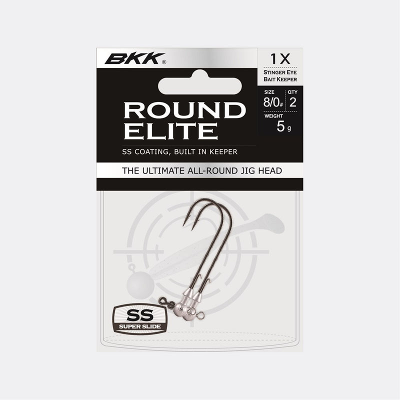 Load image into Gallery viewer, BKK Round Head Elite Stinger Jighead
