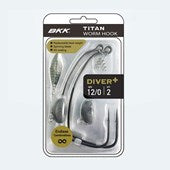Load image into Gallery viewer, BKK Titan Diver Plus Worm Hook
