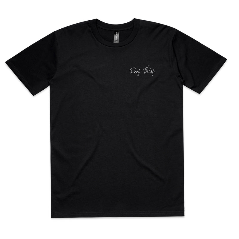 Load image into Gallery viewer, Reef Thief Script Tee - Black
