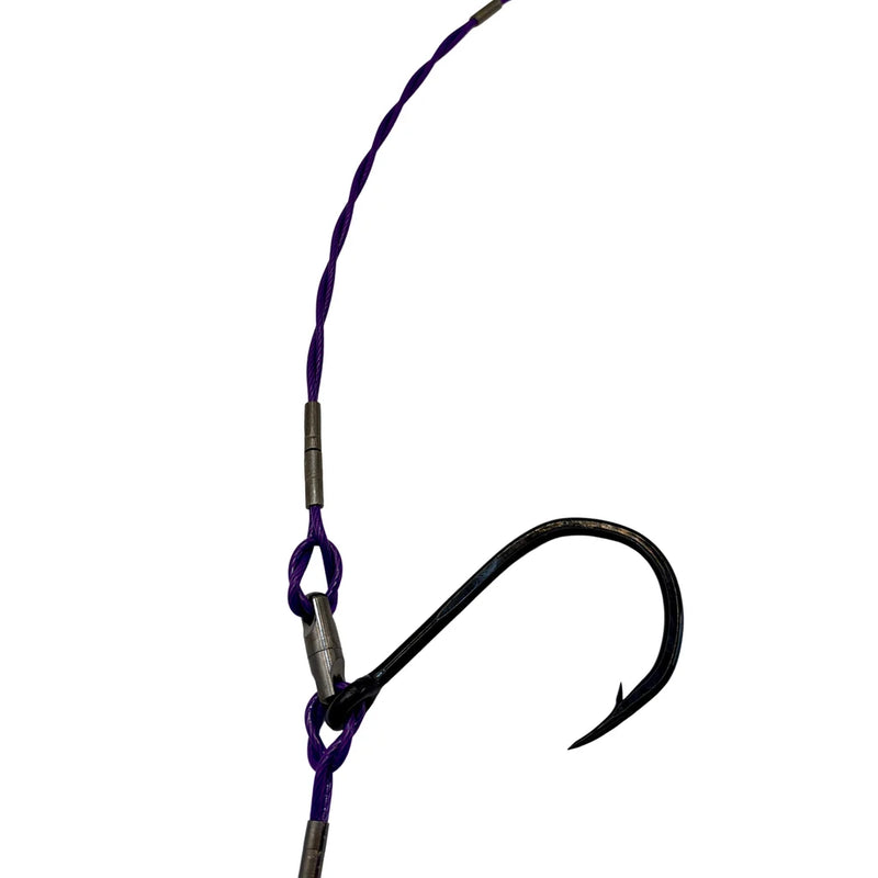 Load image into Gallery viewer, GameOver - Double Devil Offshore Shark Trace, 1000lb Nylon-Coated 5m
