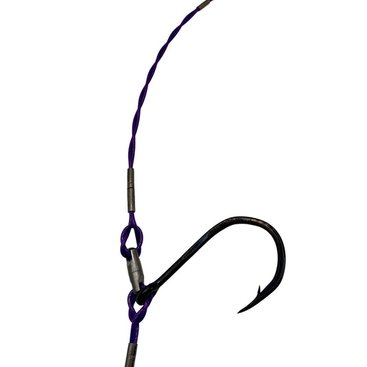 GameOver - Double Devil Offshore Shark Trace, 1000lb Nylon-Coated 5m