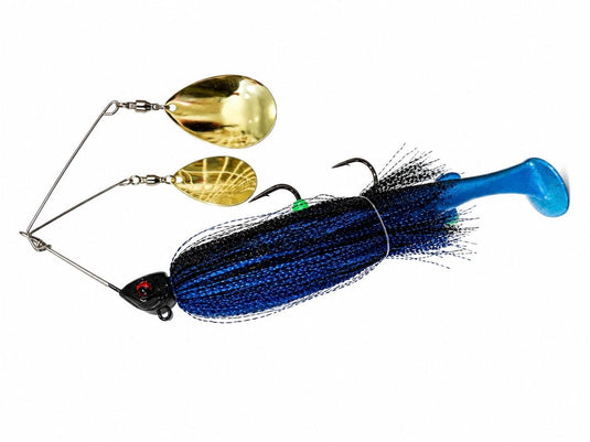 Spinwright Beast Twinspin Fluffball x Raijin Shad 220 (1oz)