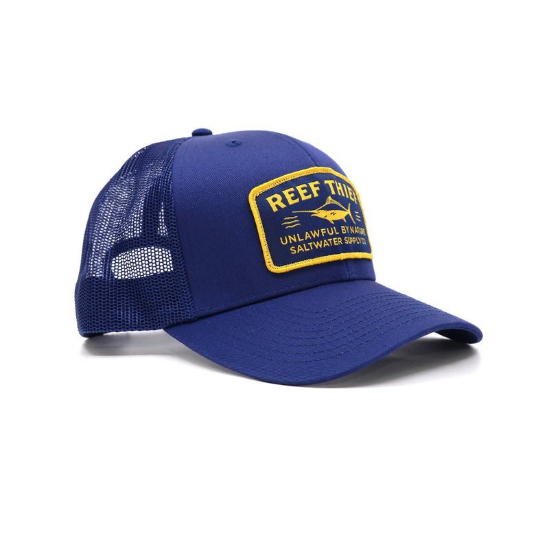 Load image into Gallery viewer, Reef Thief Mesh Trucker - Marlin
