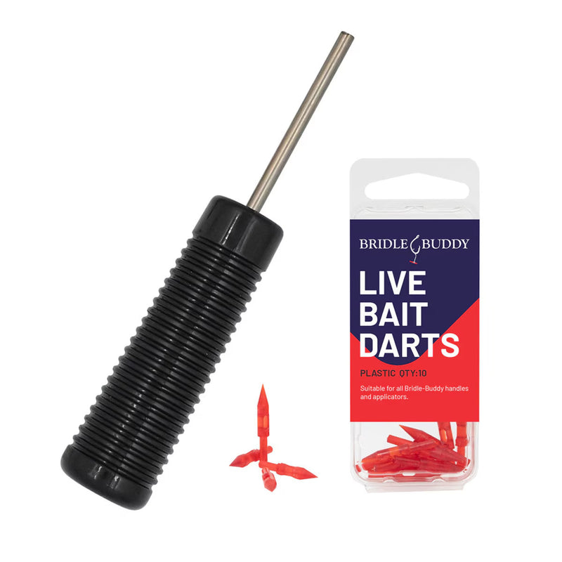 Load image into Gallery viewer, Bridle Buddy - Rubber Handle Kit with 10 pack of Plastic Darts

