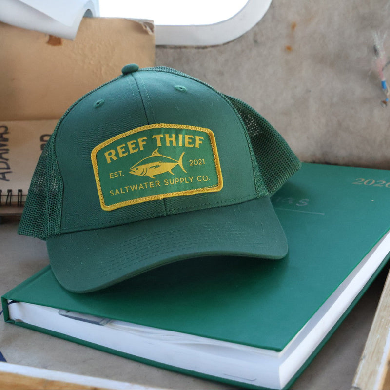 Load image into Gallery viewer, Reef Thief Mesh Trucker - Tuna
