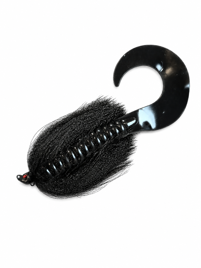 Load image into Gallery viewer, Spinwright Fluffball X 12" Curly Tail (1/2oz)

