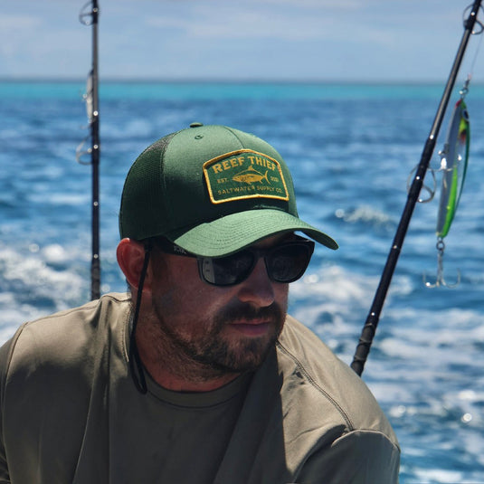 Reef Thief Mesh Trucker - Tuna