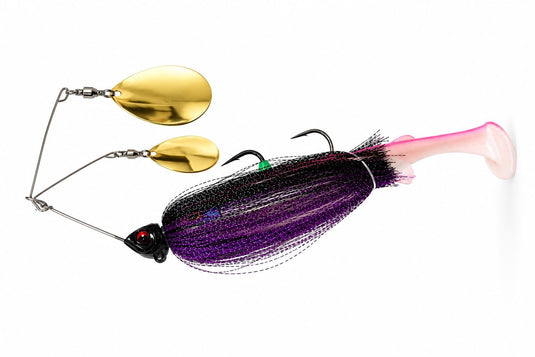 Spinwright Beast Twinspin Fluffball x Raijin Shad 220 (1oz)