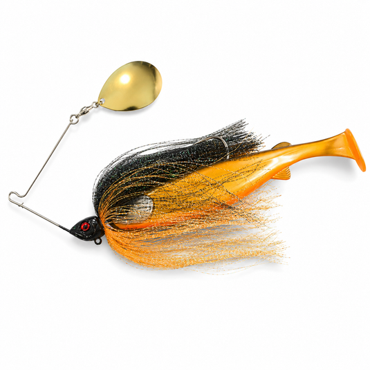 Spinwright Beast Spinnerbait Fluffball x Raijin Shad 220 (1oz)