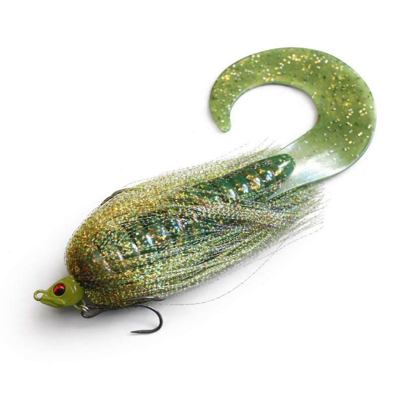 Load image into Gallery viewer, Spinwright Fluffball X 12" Curly Tail (1/2oz)
